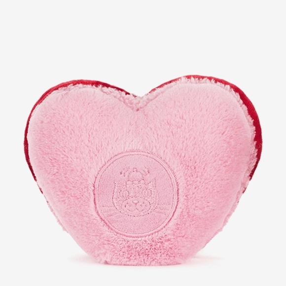 Jellycat Amuseables Colette Heart Macaron Soft/Plush 5.1x4.7x2.4" BNWT Authentic - Picture 4 of 4